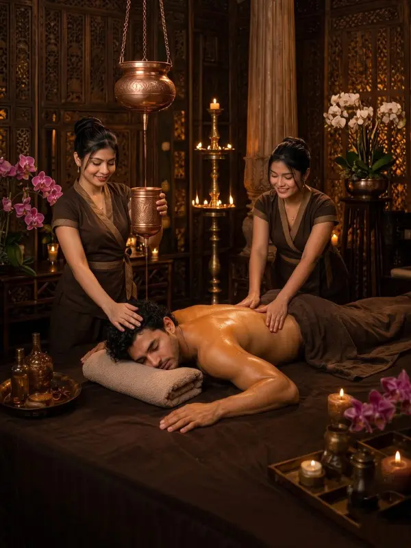 Four Hand Massage at Medis Luxury Spa, Kalyan